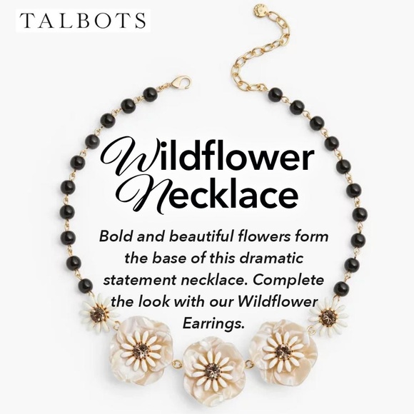 Talbots Jewelry - Talbots Necklace Wildflower